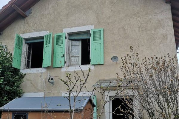 Rénovation complète d’une maison individuelle à Vénérieu.